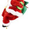 Climbing Santa Christmas Toy with Music Auto Up Down Movement Christmas Tree Decoration Hanging Ornament 1M Bead Chain