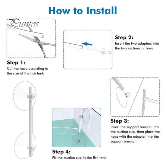 Aquarium Floating Plant Corral Floating Plant Fence Aquatic Plant Guard Aquarium Floating Plant Barrier Fish Tank Accessory