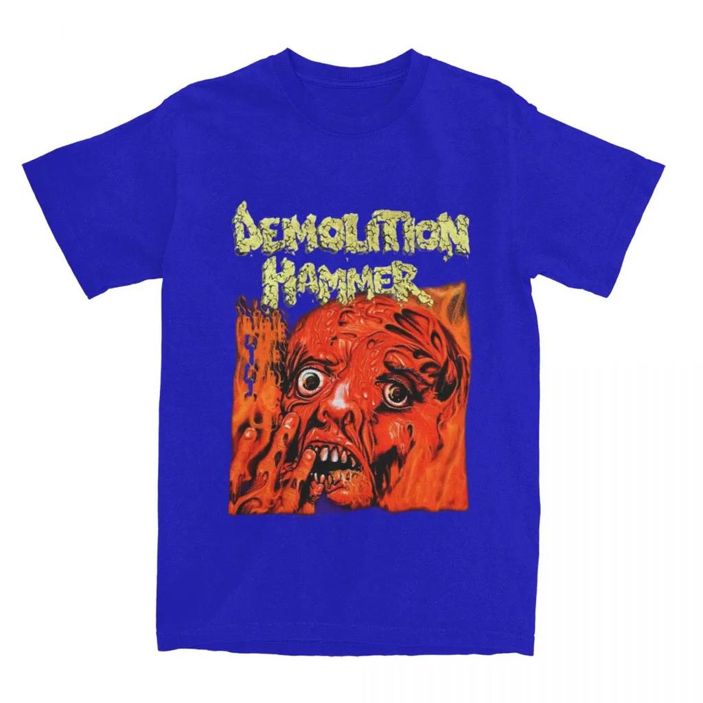 Erkek Kadın Yıkım Çekici Tişört Aksesuarları Thrash Metal Grubu Üstler Tişört Vintage Tişörtler Tüm Mevsimler