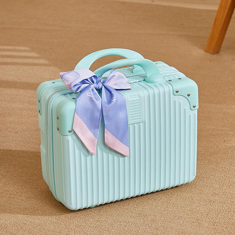 14" Carry-On Suitcase & Travel Organizer, Large Capacity 16" Lightweight Makeup Bag & Toolbox.