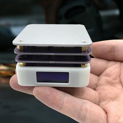 65W Circuit Board Preheater Constant Temperature Adjustable Welder Hot Plate with Screen Display Rework Heater Lab Plate for Lab