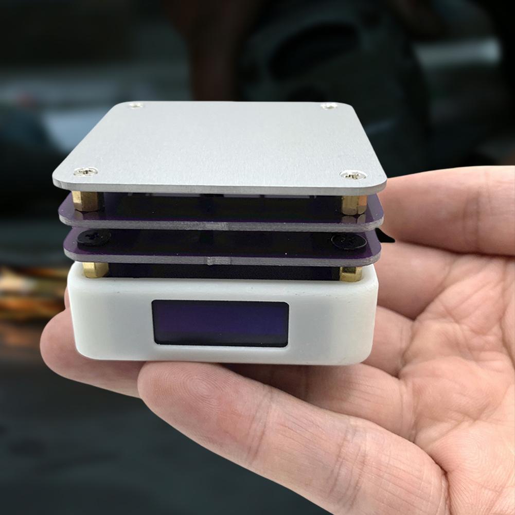 65W Circuit Board Preheater Constant Temperature Adjustable Welder Hot Plate with Screen Display Rework Heater Lab Plate for Lab
