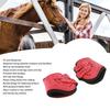 Fetlock Horse Boots Lightweight Breathable Wearproof Horse Hind Leg Boots for Horse Accessories Red
