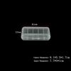 Square Jewelry Beads Container Plastic Sundries Organizer Small Items Case  Packing Boxes