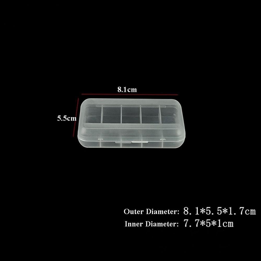 Square Jewelry Beads Container Plastic Sundries Organizer Small Items Case  Packing Boxes