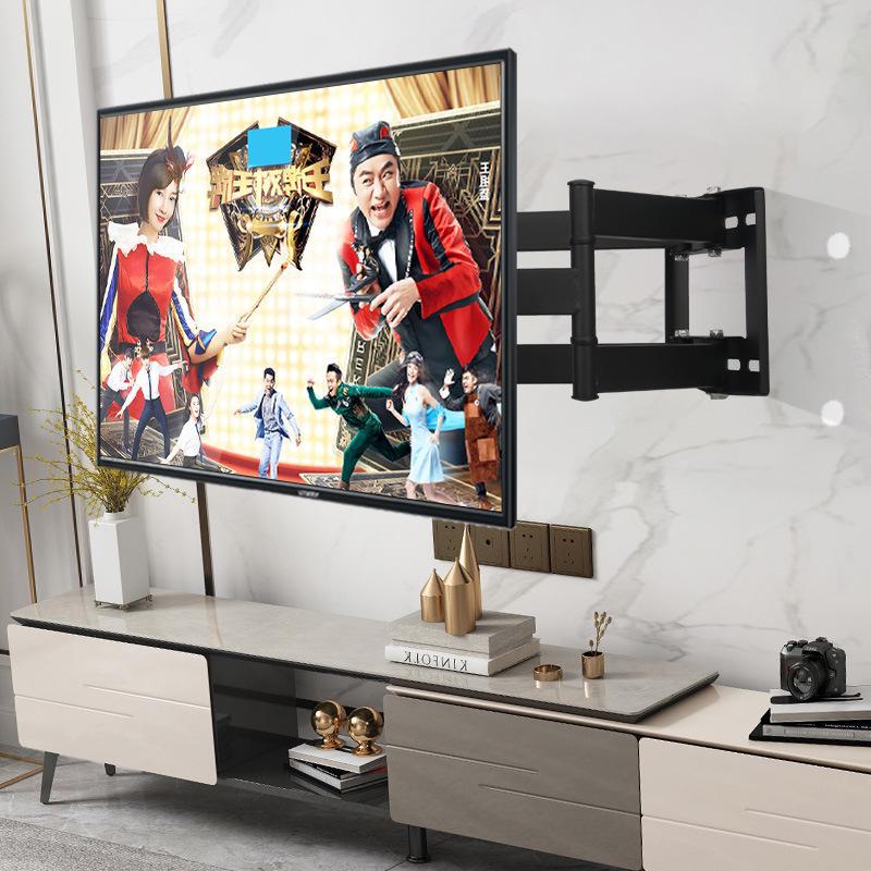 Retractable Rotating Universal TV Wall Mount for 32-75 Inch Screens