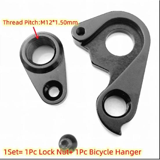 1pc Bicycle Rear Derailleur Rd Hanger Fuoco For Java Vesuvio J·Air Upland Bike Frame Thru-Axle Gravel Carbon Frame Mech Dropout