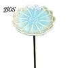 Eco-friendly Bird Habitat Accessory Bee Waterer with Stand, Butterfly Drinking Station Garden Art, Water Feeder Flower Bath for Outdoor Yard,