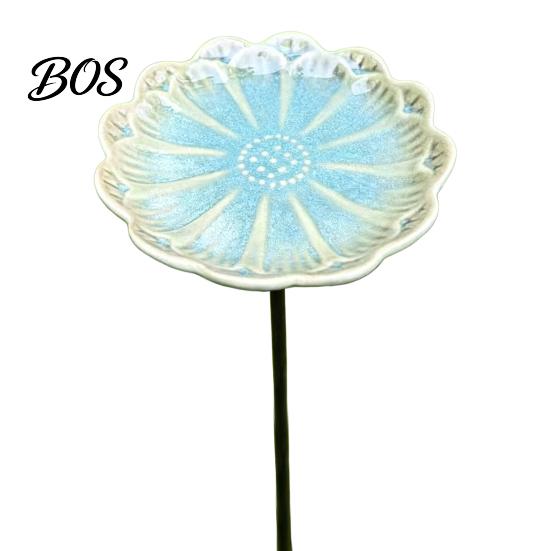 Eco-friendly Bird Habitat Accessory Bee Waterer with Stand, Butterfly Drinking Station Garden Art, Water Feeder Flower Bath for Outdoor Yard,