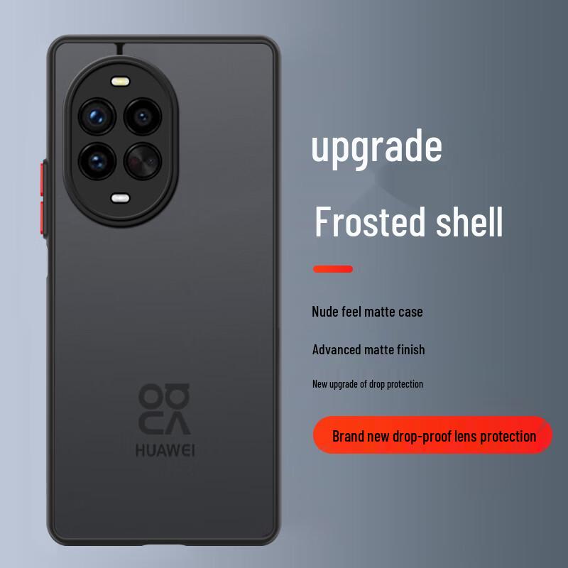 Huawei Frosted Anti-Fingerprint TPU Phone Case