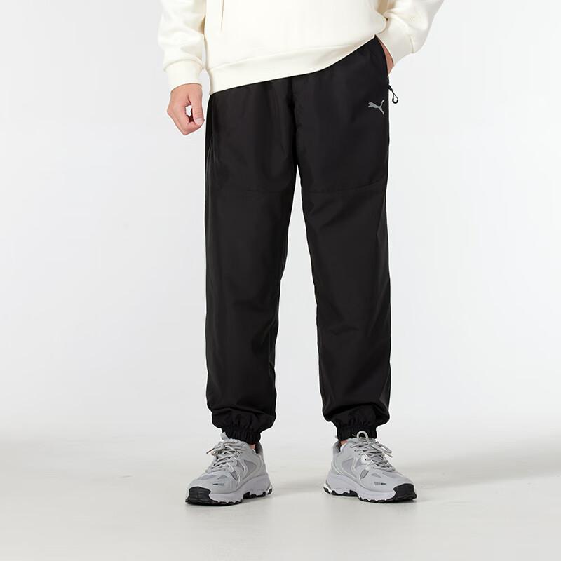 New PUMA Casual Pants Men's Black 629734-01