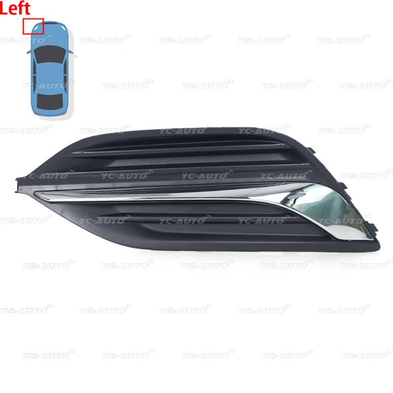 Car Front Bumper Fog Light Cover Fog Lamp Shell Lampshade Decorative Cover For Buick Regal 2017 2018 2019 Left