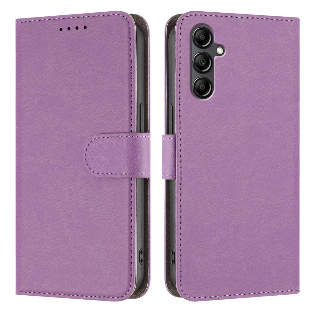 Etui skórzane na Samsung Galaxy A16 5G/Galaxy A16 4G/Galaxy A26 5G/Galaxy A17 5G, jednokolorowe etui na telefon z portfelem