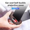 MZD1  For Toyota Car Seat Belt Buckle Plug Leather Car Seat Belt Clip Protective Covers Crown GR Corolla YARIS Auris C-HR Hilux Vios