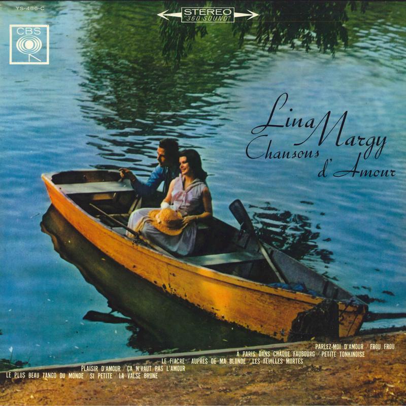 LP Record LINA MARGY - Chansons d Amour YS486C CBS 1965 Japan World Music Used