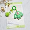 Cartoon Keychain With Plush Felt Material For Kids School Bag Decor