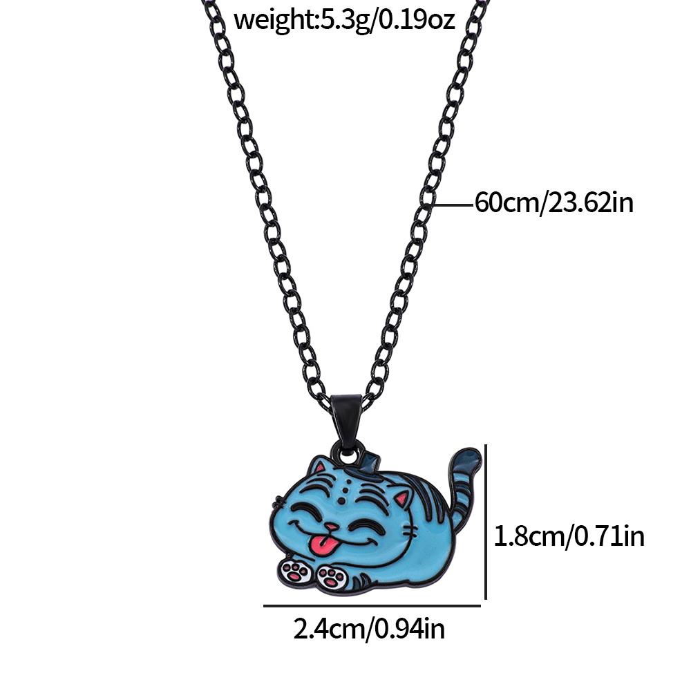 Demon Hunters Cartoon Character Pendant Necklace Jewelry Gift for Fans