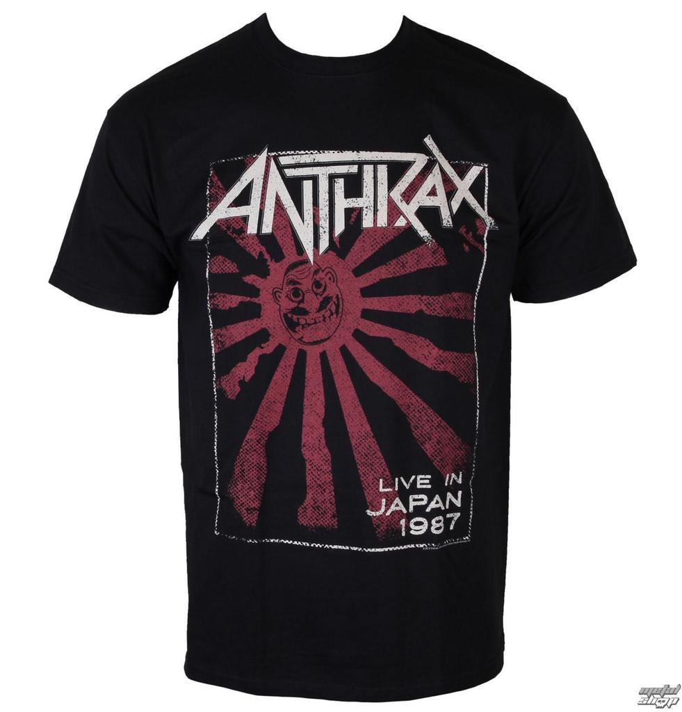 Rare Anthrax Band Graphic Cotton T-shirt Unisex Summer Short Sleeve Fashion Brand Tee Luxury Casual Vintage Retro Top