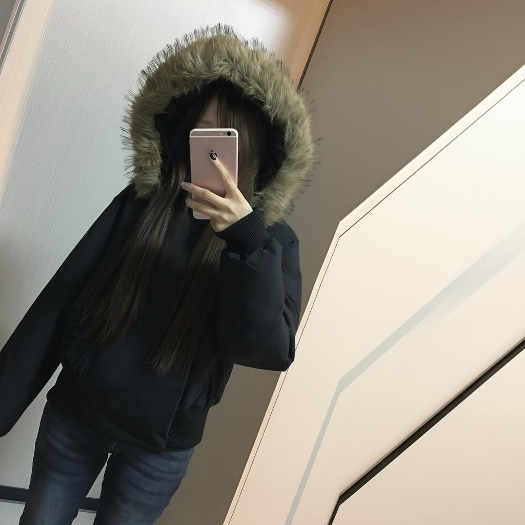 Cotton-padded women's short winter small man hooded waist thin cotton-padded jacket jacket