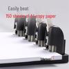 KW-triO Heavy-Duty 4-Hole Punch, 150-Sheet Capacity CN plug (adapter included)