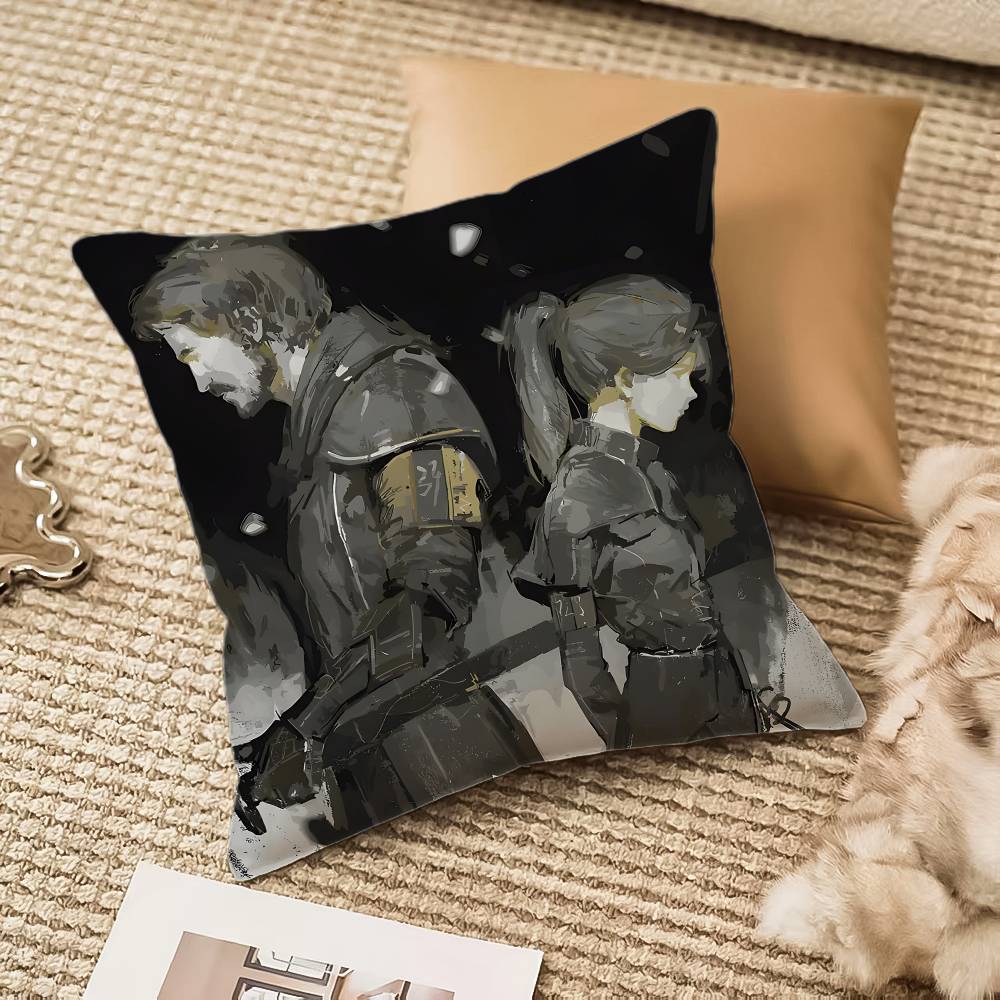 Game Clair Obscur Expedition 33 Pillow Case Comfort Sofa Bed Silky Elegant Invisible Zipper Decorative Cushion Cover