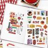 2 Sheets Junk Journal Collage Decoration Scrapbook Diary Cute Decals Kawaii Japanese Childhood Memories Die Cut Adhesive Sticker