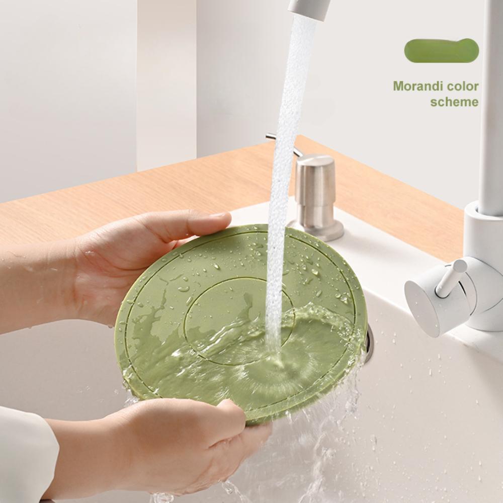 Silikon underlegg for tekopper, skålmatter, bordisoleringsmatter, grønnsakstallerken, hjemmespisematte, premium følelse av lett luksus, anti-skoldingsgrytematter