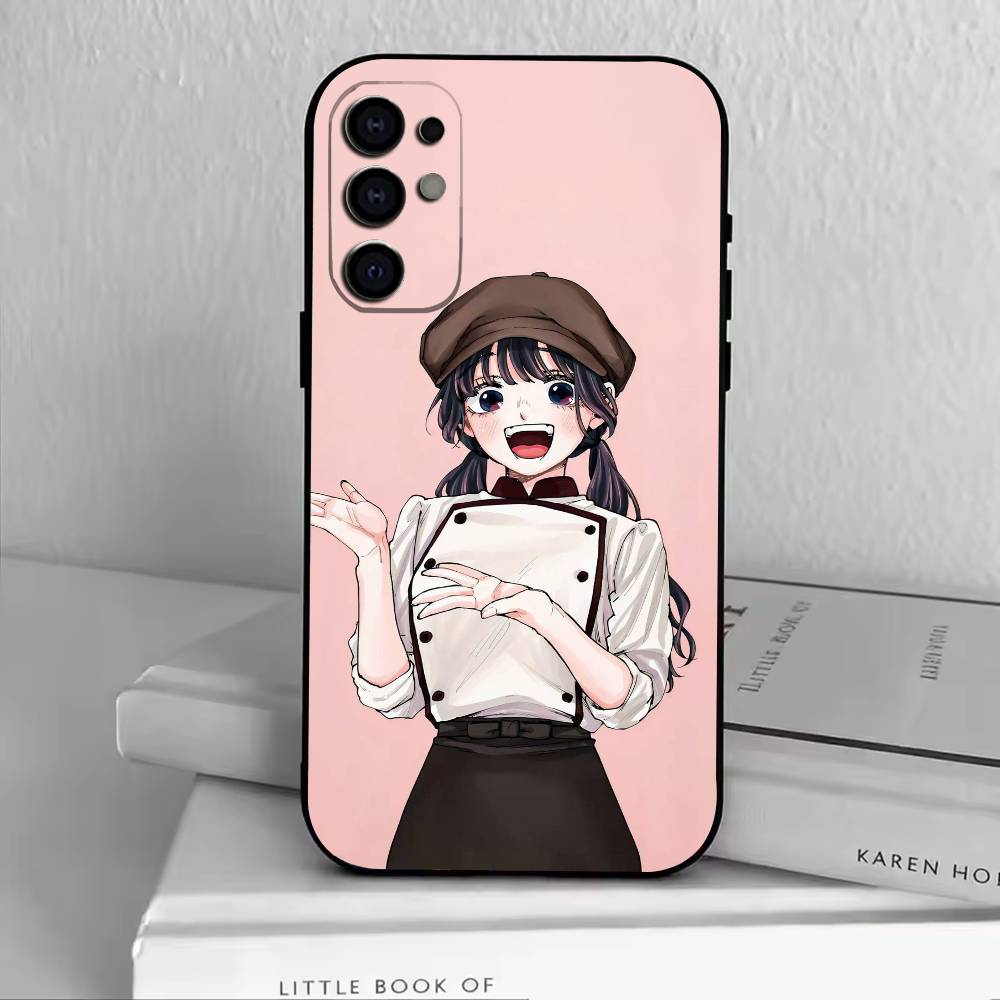 Kaoruko W-Waguri Phone Case For Samsung S25,S24,S21,S22,S23,S30,Ultra,S20,Plus,Fe,Lite,Note,10,Black Cover