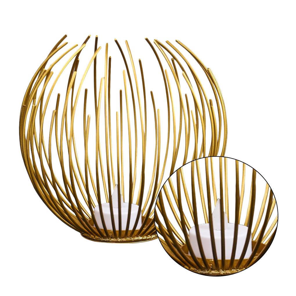 Suporturi de lumânări Fier Masă de cină Recuzită de birou Bar Petrecere Nuntă Decor pentru casă Metal Lumânări