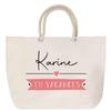 Beach Bag - PLANETEE - Karine - Rope Handle - Large Size - Customizable