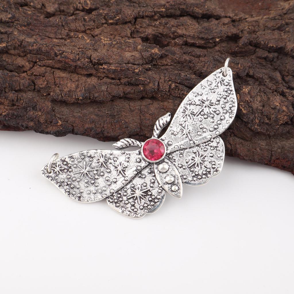 Pink Rubellite Gemstone Jewelry, 925 Solid Sterling Silver Pendant, Beautiful Silver Pendant, Handmade Healing Pendant For Women