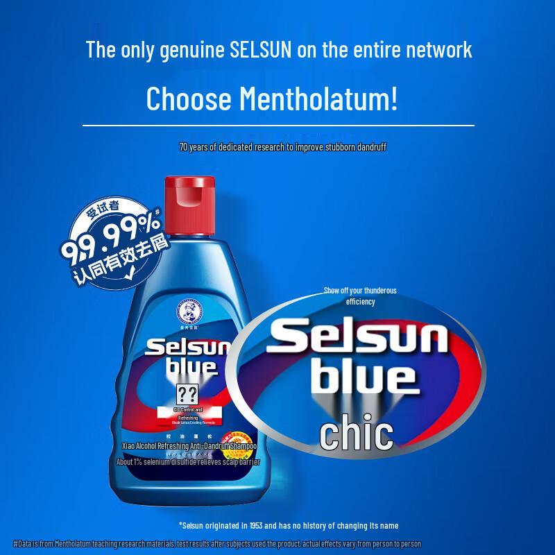 Mentholatum Selenium Sulfide Anti-Dandruff Shampoo