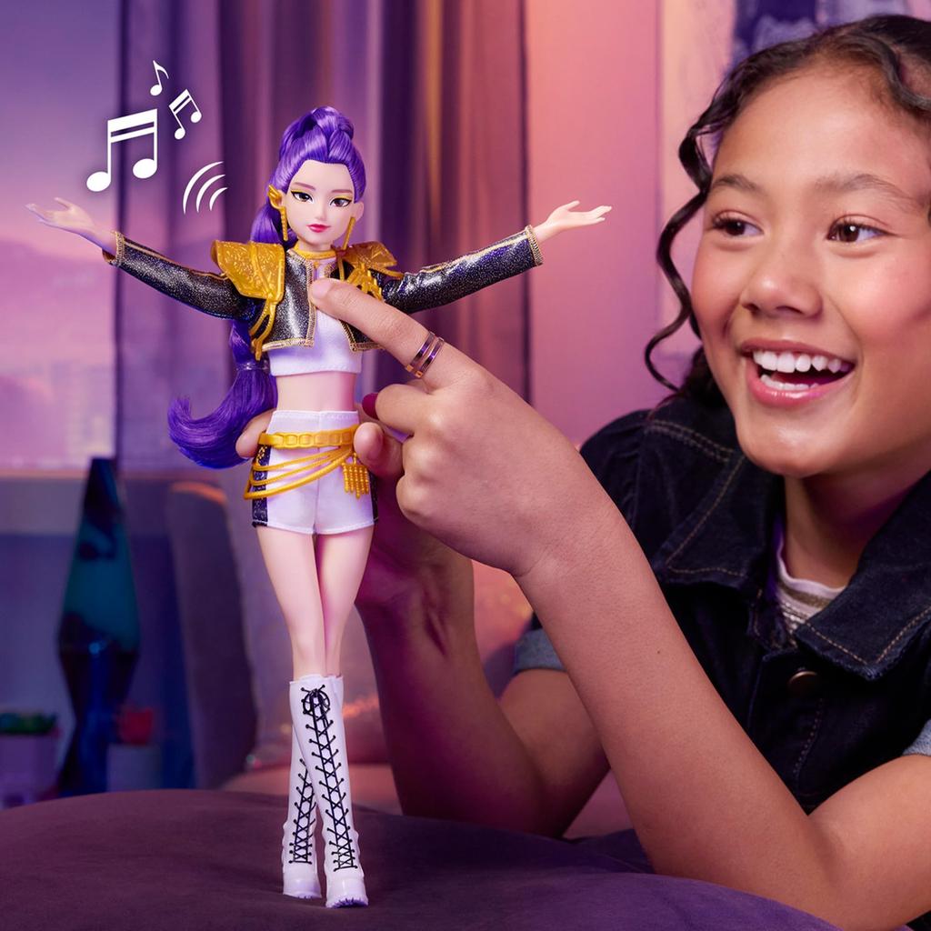 Muñeca Cantante KPOP Demon Hunters Rumi de Mattel, JRN40