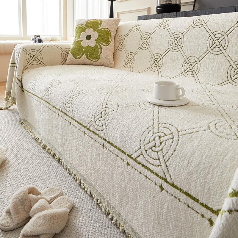 

Осенне-зимний плюшевый диван-полотенце, чехол для дивана в скандинавском стиле, утолщенный чехол для дивана, универсальный чехол, нескользящая пылезащитная подушка 180*130cm