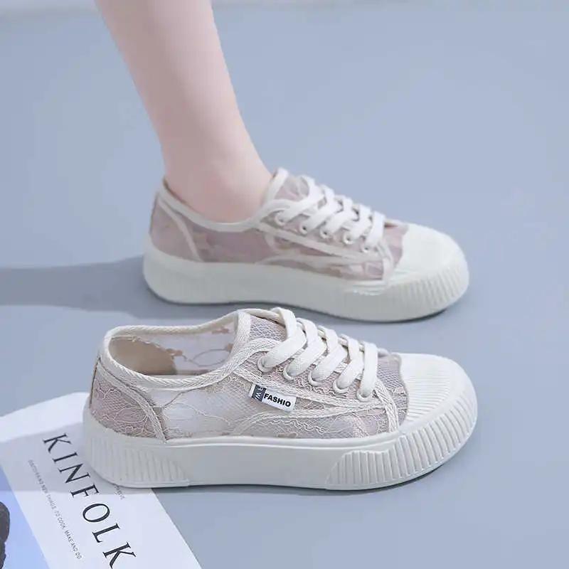 Synthetic Leather High Sole White Tennis Shoes For Women Red Basketball Woman Basketball Sneakers Sport High Grade Beskets