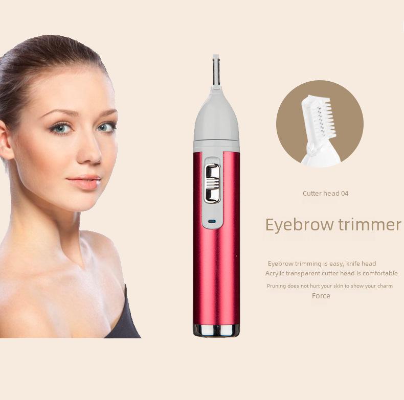 5-in-1 Electric Hair Remover: Nose, Private Parts, Underarm, and Pubic Hair Shaver for Women