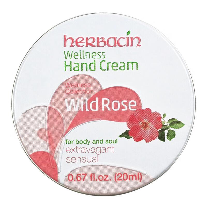 Herbacin Rose Hand Cream 20ml Twin Pack