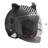 Winter Helmet Belt Scarf Electric Car Helmet Men and Women Universal Cat Ear Helmet Hard Hat