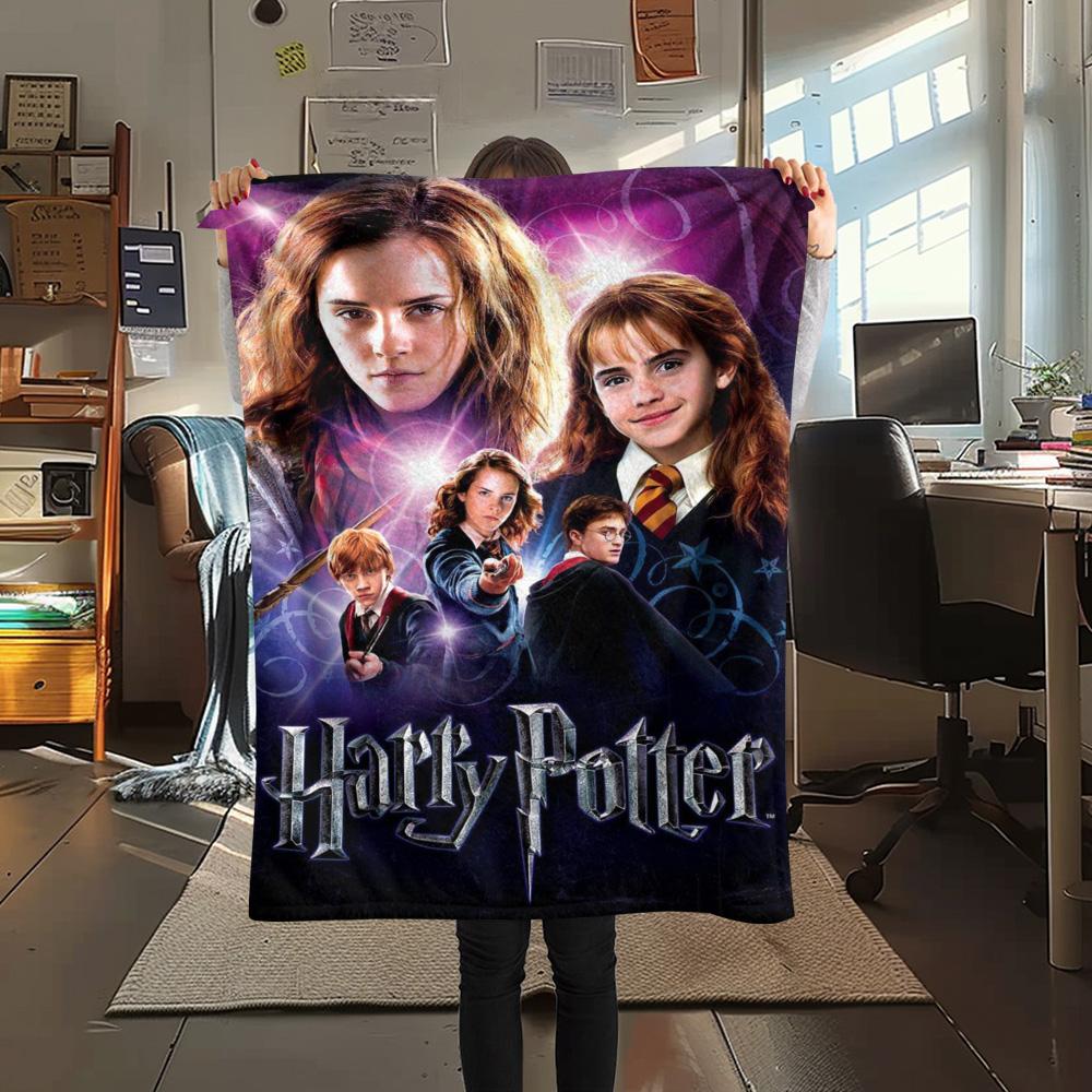 Wizard Battle Against Dark Creatures Blanket Suitable For All Seasons Sofa Blanket Air Conditioning Blanket Outdoor Plush Blanket Office Rest Blanket