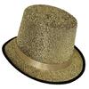 Magician Hat Wide Brim Fedora Hat Stage Top Hat Short Brim Flickering Glitter