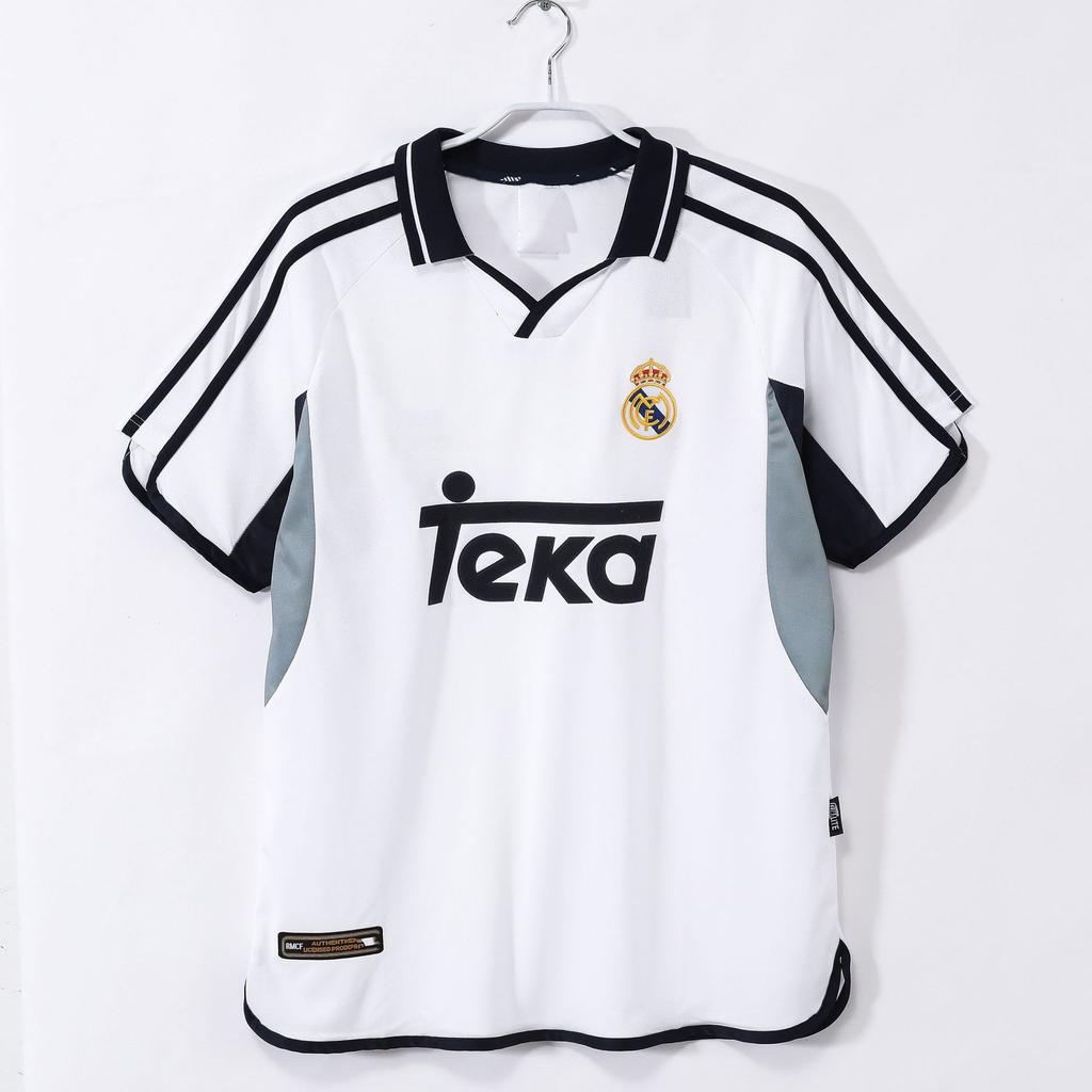 Großhandel Vintage Barcelona Real Madrid Paris AC Santos Spanien Messi Rokaka Ronaldo Trikot