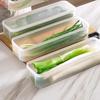 Sealed Refrigerator Storage Box Fresh Keeping Clear Food Container BPA Free for Kitchen Fridge Organization