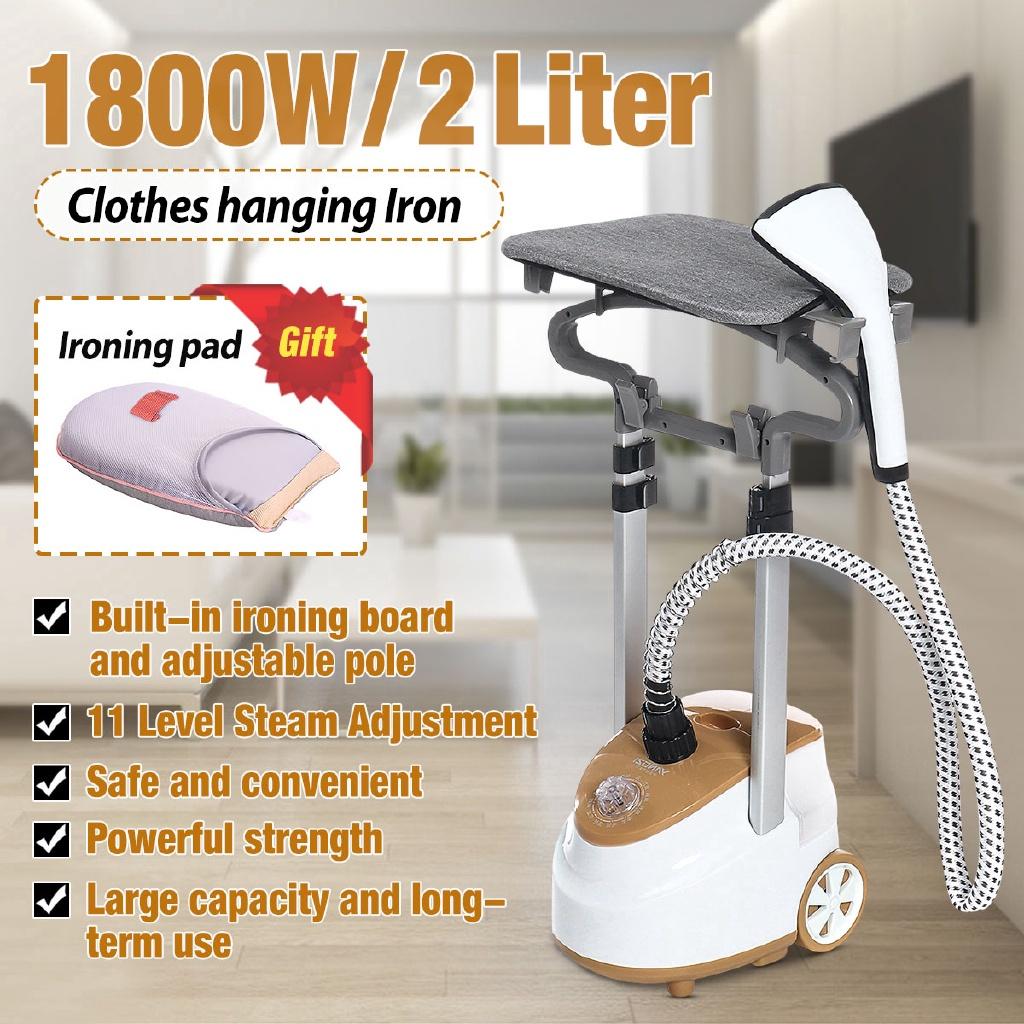 2L 10 Gear Garment Steamer Household Handheld Ironing Machine Adjustable Vertical Flat Steam Iron Clothes Steamer
