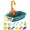 Set Children Role Play Girl Toys Kids Kitchen Sink Toys Simulation Electric Dishwasher Mini Kitchen Food Pretend Play House Toy