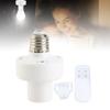 Remote Control Light Bulb Socket 30 60mins Timing Screw in E26 E27 Bulb Holder Wireless Lamp Holder