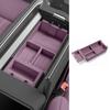 For Xiaomi SU7 2026 Car Center Console Armrest Storage Box Tray Organizer Anti-Slip Mats Storage Tidying Car Storage Box