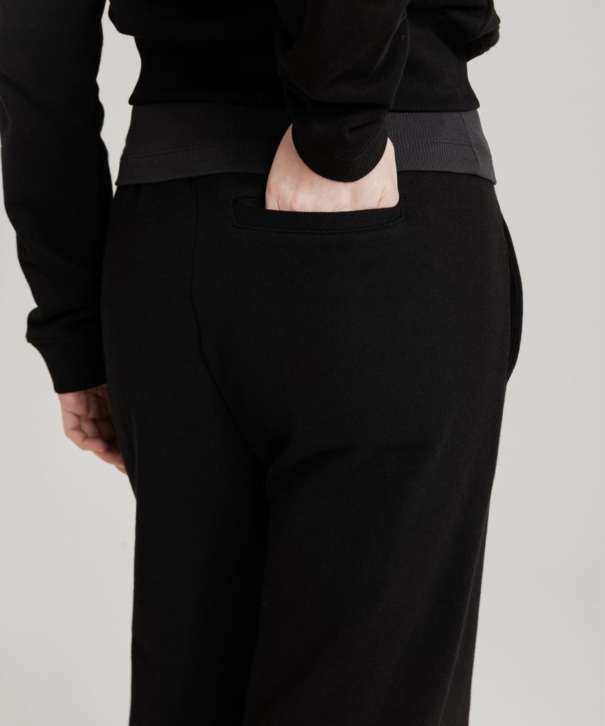 SSIN AND LEE (W) Easy Form Regular Fit Sweatpants Black