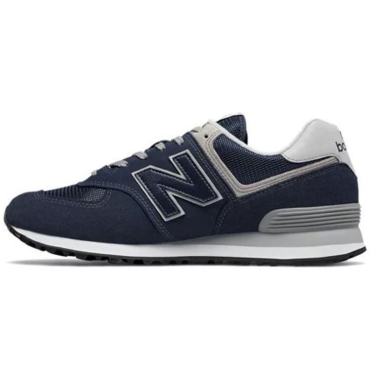 New Balance Nb 574 Classic Logo Mesh Low Top Casual Running Shoes Unisex sneaker Navy ML574EGN(2E)
