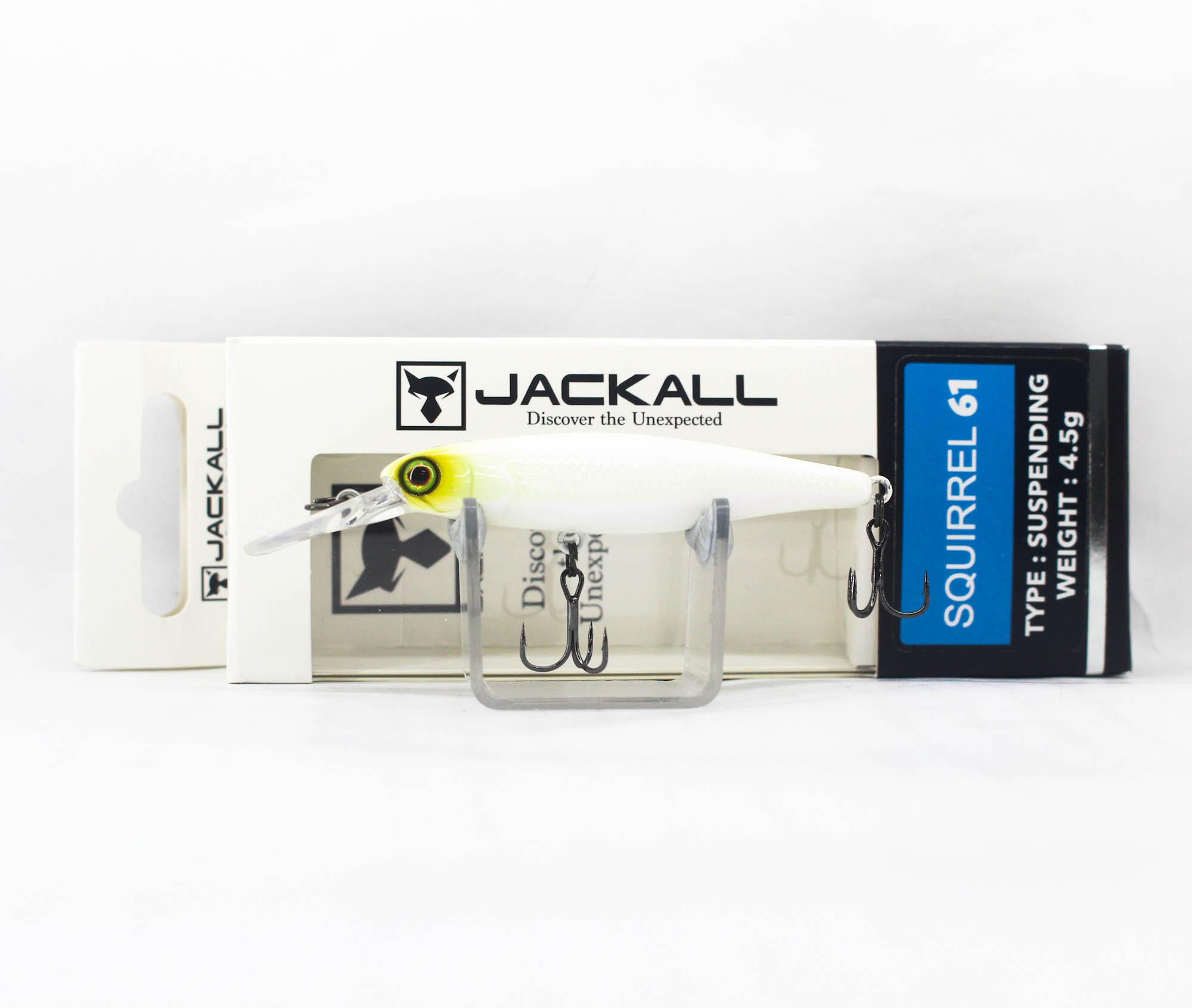 Jackall Squirrel 61SP Воблер-суспендер Костяной (5684)