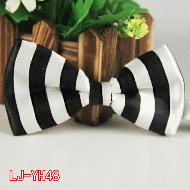 Męska poliestrowa jedwabna mucha z kreskówkowym nadrukiem na wesela i wydarzenia